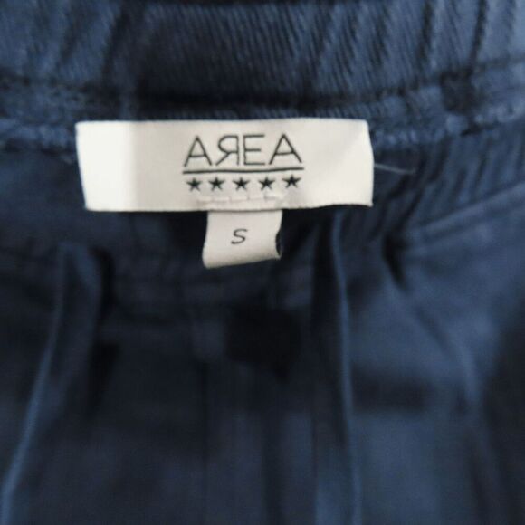 Area Stars Navy Blue Ali Cropped Drawstring Pant Small - Picture 5 of 7